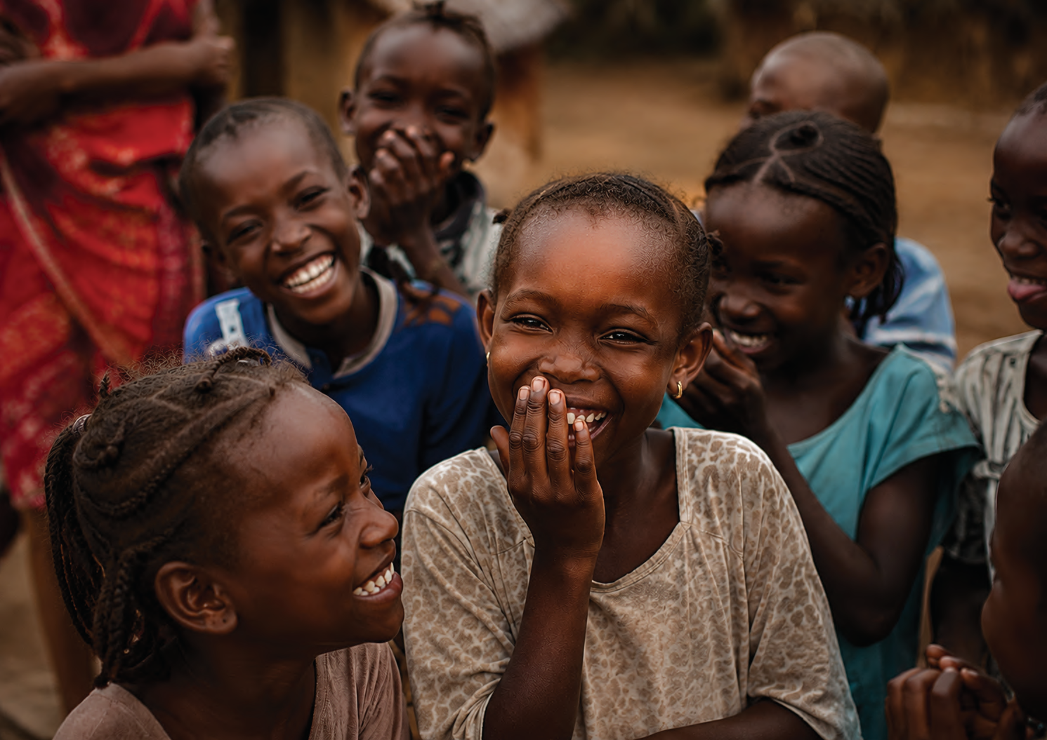 A women's self-help group meeting in Kenya